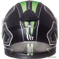 Мотошлем MT Helmets Thunder 3 SV Trace Matt (XS, черный/зеленый)