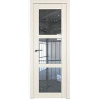 Межкомнатная дверь ProfilDoors 2.13U L 40x200 (магнолия сатинат, стекло прозрачное)