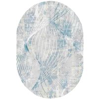 Ковер для жилой комнаты Safyun Liparis LP309-CREAM-BLUE-OVAL (2x3)