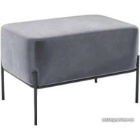 Банкетка Hype Mebel Баг (черный/серый)