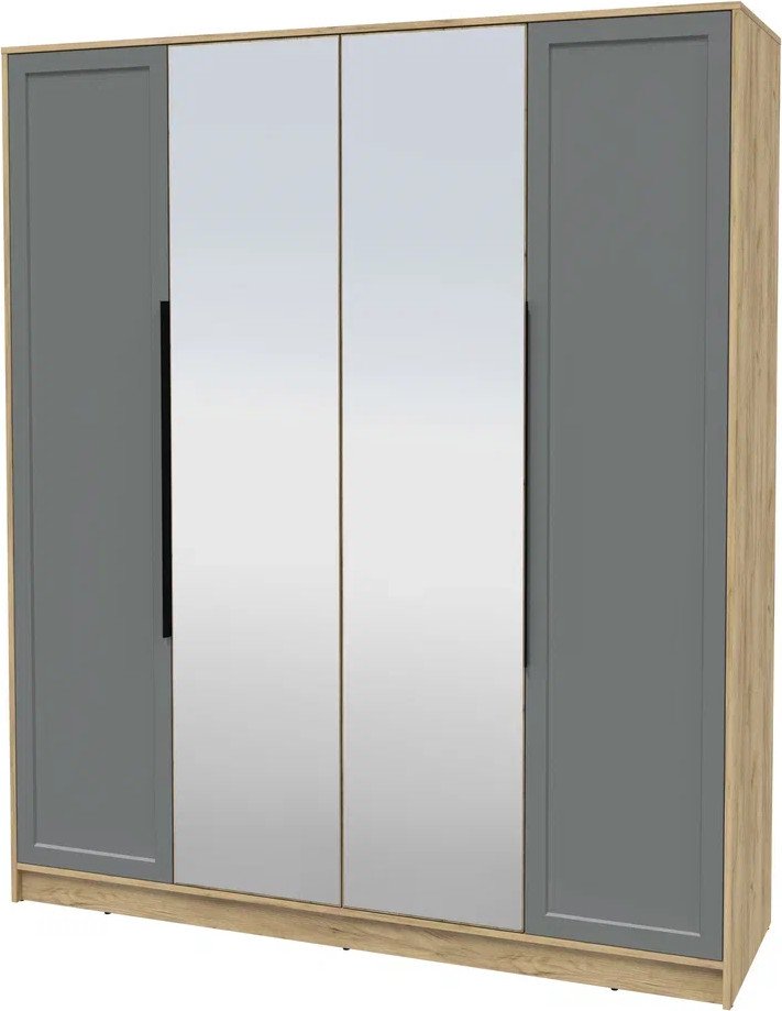 

Шкаф распашной Интерлиния Концепт Тренд КТ-Ш4(з) (дуб золотой/серый)