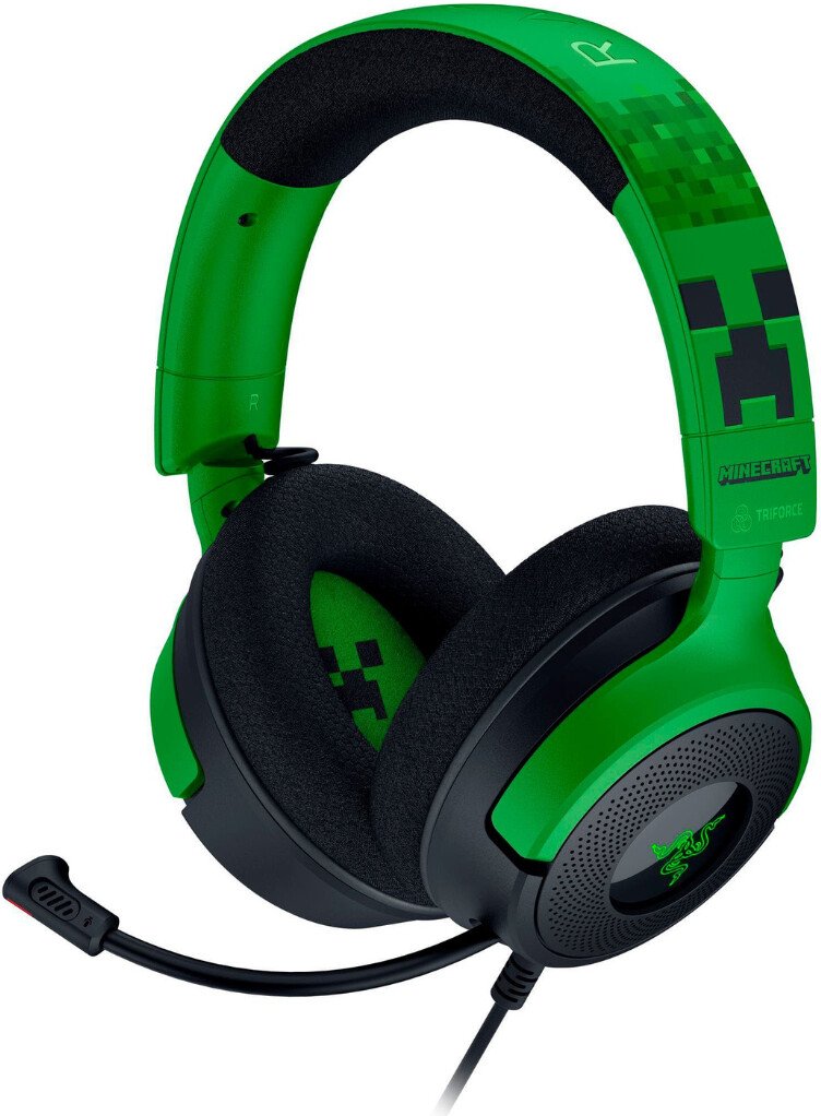 Наушники Razer Kraken V4 X Minecraft Edition
