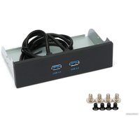 Планка Gembird FP5.25-USB3-2A