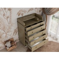 Детский комод Incanto Oskar V 800/5 PK-0004/7 (кашемир)