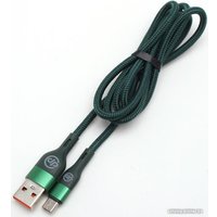 Кабель Digital Part MC-309 USB Type-A - microUSB (1 м, зеленый)
