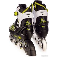 Роликовые коньки Favorit Combo 153B-5GN (р. 37-40)