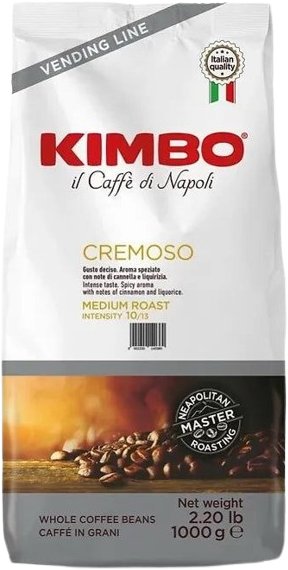 

Кофе Kimbo Cremoso зерновой 1 кг