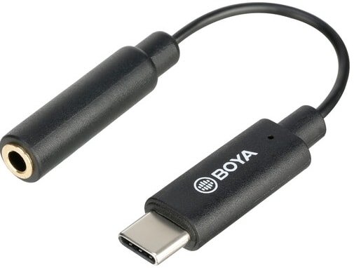 

Адаптер BOYA BY-K9 USB Type-C - 3.5 мм