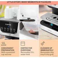 Рожковая кофеварка Klarstein Arabica (10033729)