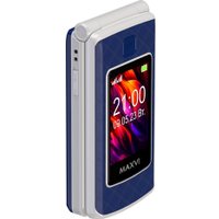 Кнопочный телефон Maxvi E28 (синий)