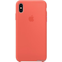 Чехол для телефона Apple Silicone Case для iPhone XS Max Nectarine
