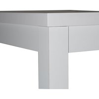 Кухонный стол ЭлиГард One (соо) 1100-1490x670x770 (белый мат) в Витебске