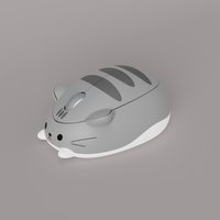 Мышь Akko Gray MIMO Cat