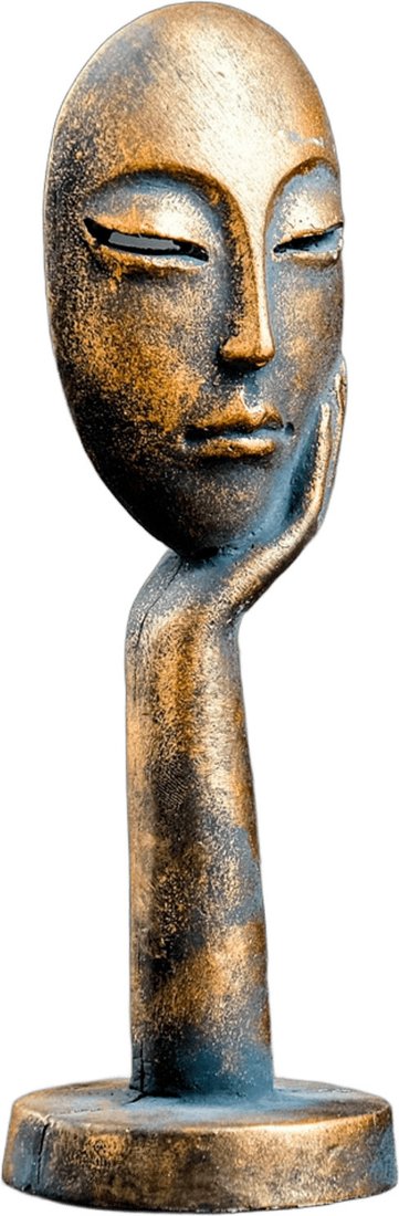 Статуэтка Хорошие сувениры Бюст: Маска в руке 7503598