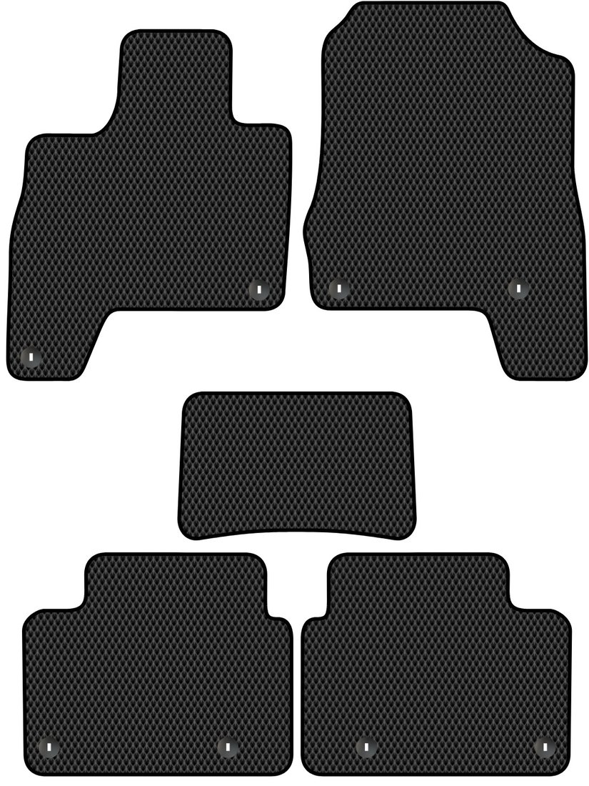 

Комплект ковриков для авто Alicosta Honda Clarity II (седан, гибрид / ZC5,ZC4) 2015 - Н.В. (черный, ромб)