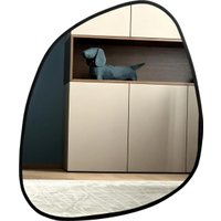 Зеркало с подсветкой  eMZe 64x80 LED.UV.NF.64.80.CHE.SW.4K (черный с УФ-окантовкой и подсветкой)