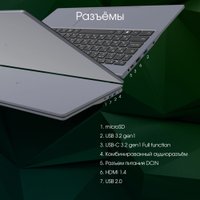 Ноутбук Digma Pro Cursus DN15R5-ADXW10