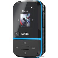 Плеер MP3 SanDisk Clip Sport Go (32GB, черный/синий)