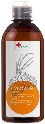 Шампунь Apotek's луковый с экстрактом красного перца 250 мл