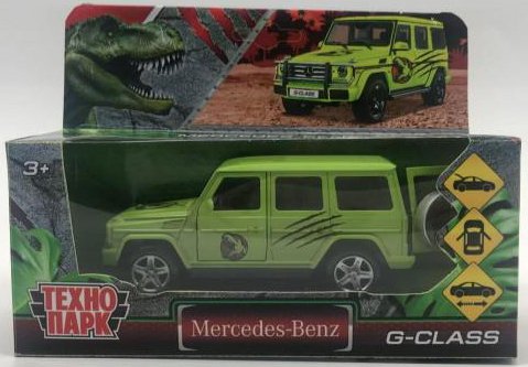 

Внедорожник Технопарк Mercedes-Benz G-Class Динозавры GCLASS-12DIN-GN