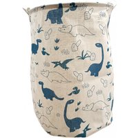 Корзина Swed House Norrstrom 34.18.3174 (белый с динозаврами)