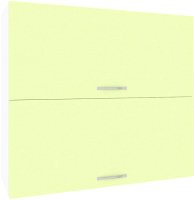 Шкаф навесной Кортекс-мебель Корнелия Лира ВШ80-2г (салатовый)