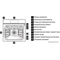 Электрический духовой шкаф Electrolux EOC95851AX