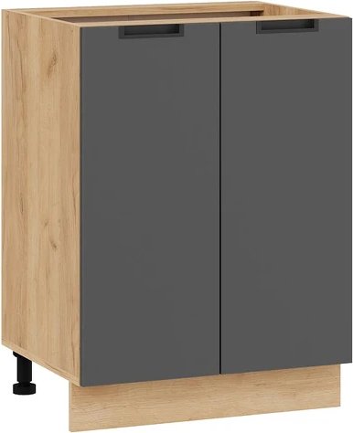 

Шкаф напольный Трия Гренада 1Н6 (дуб крафт золотой/холст вулкан)