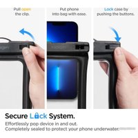 Чехол для телефона Spigen A610 Universal Waterproof Float AMP04529 (черный)