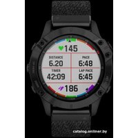 Умные часы Garmin Fenix 6 Sapphire (черный DLC)