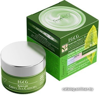 Белита-М Крем для лица EGCG Korean Green Tea Catechin Филлер день/ночь 65+ 50 г