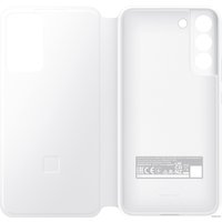 Чехол для телефона Samsung Smart Clear View Cover для S22+ (белый)