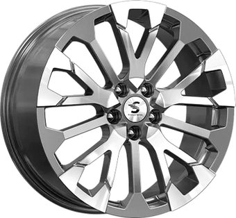 Литые диски K&K КР003 19x7.5" 5x114.3мм DIA 64.1мм ET 45мм Diamond Gloss Graphite