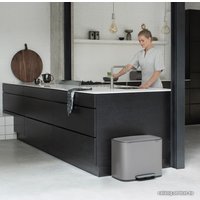 Мусорное ведро Brabantia Bo Pedal Bin 36 л (платиновый)