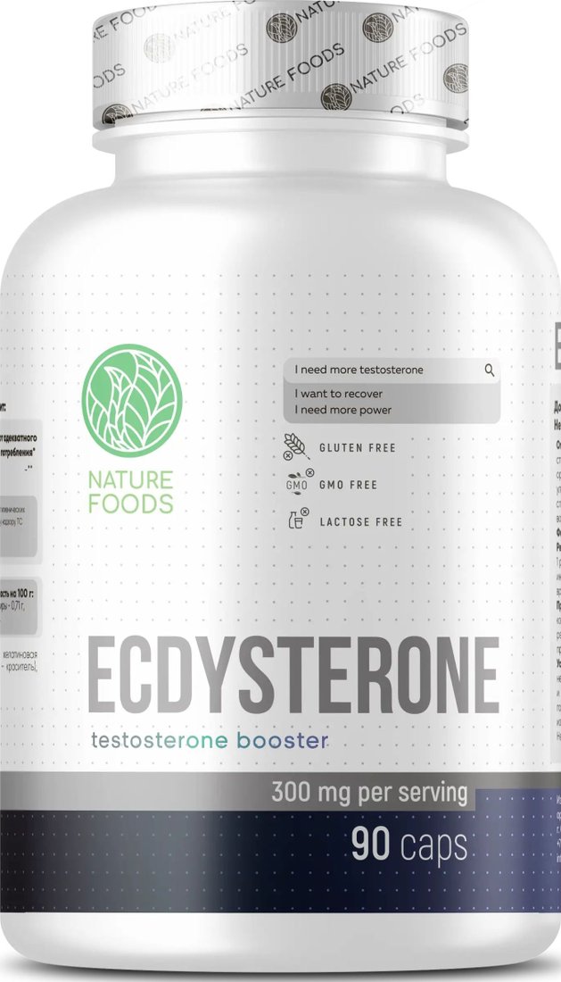 БАД Nature Foods Ecdysterone 300 мг (90 капсул)
