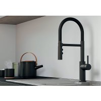 Смеситель Blanco Catris-S Flexo (черный/хром)