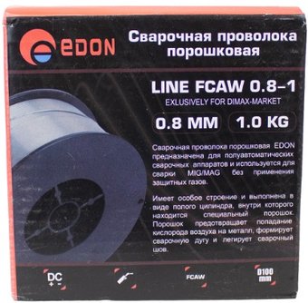 Сварочная проволока  Edon Line FCAW0.8-1