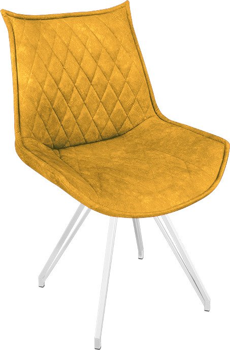 

Стул Трия Фэнди К4 (белый матовый/микровелюр Wellmart Yellow)