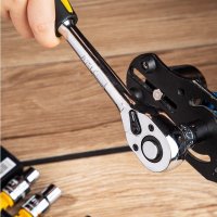 Набор трещотка с головками Deli DL2012T (12 предметов)