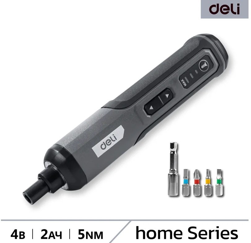 

Электроотвертка Deli DC160 (с АКБ)