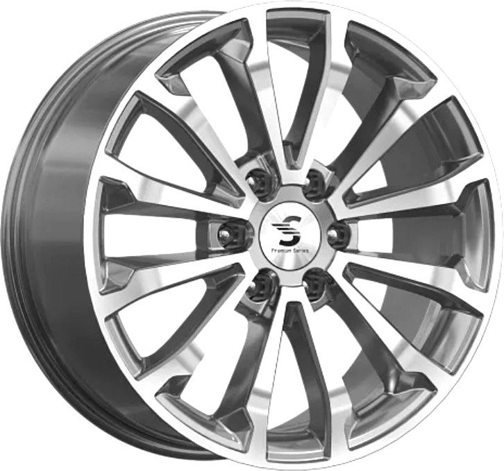 Литые диски SKAD КР006 20x8.5 6x139.7мм DIA 100.1мм ET 33мм Diamond Gloss Graphite