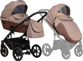 Универсальная коляска Tutis Viva Life 2020 (2 в 1, 078 deep taupe)
