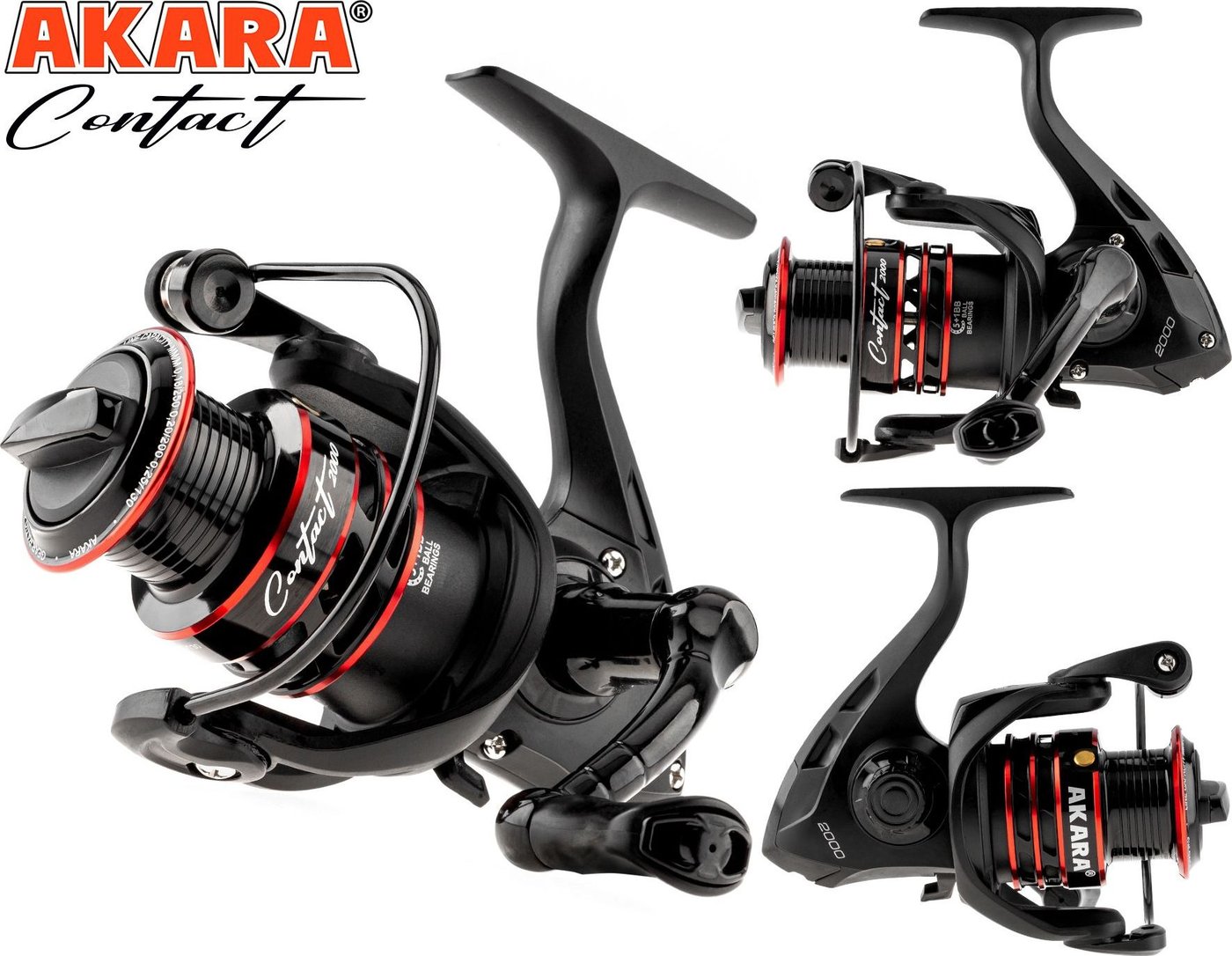 

Рыболовная катушка Akara Contact 3000 5+1bb