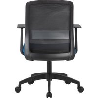 Офисное кресло CACTUS CS-MC333-BKBL (черный/темно-синий)