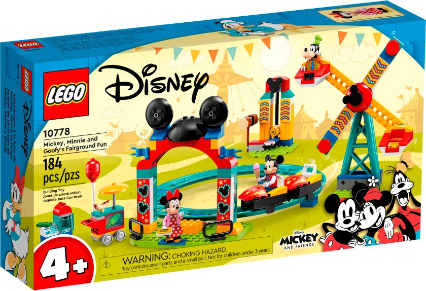 

Конструктор LEGO Disney 10778 Микки Минни и Гуфи на веселой ярмарке