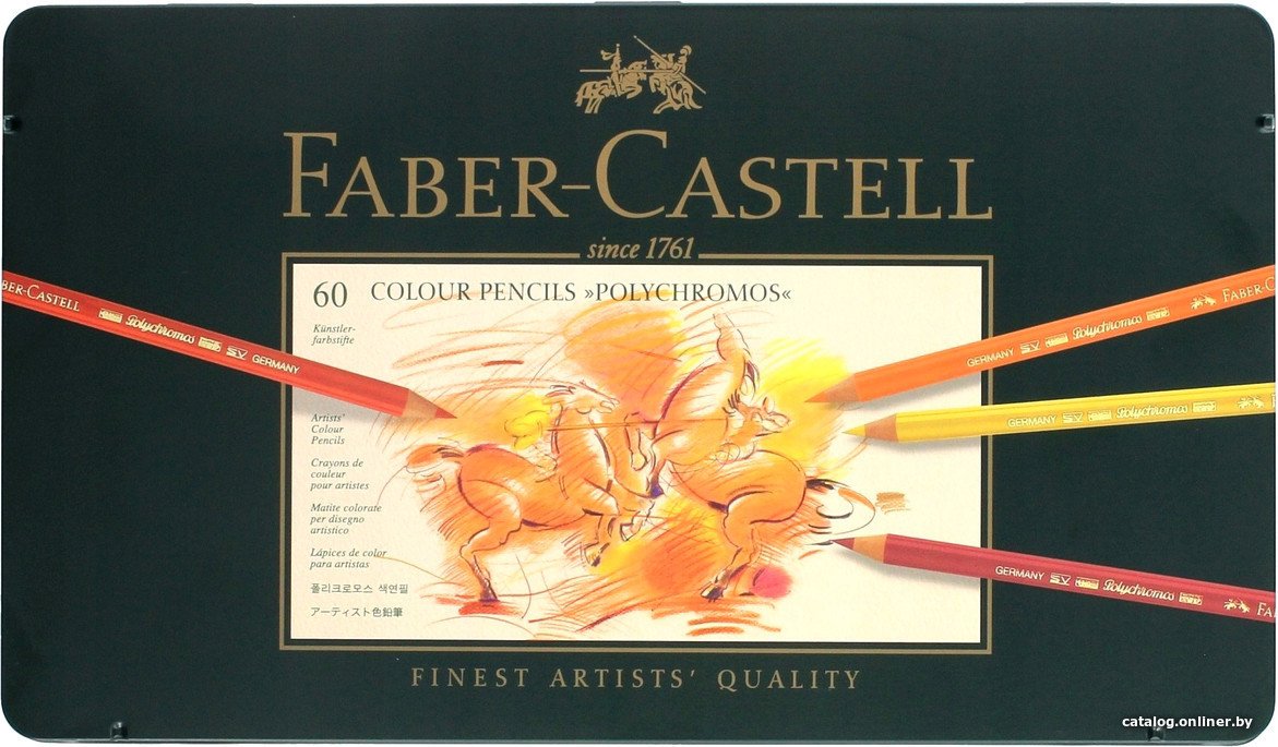 

Набор цветных карандашей Faber Castell Polychromos 110060 (60 цв)