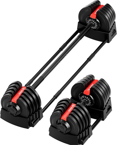 

Набор гантелей с грифом для штанги HYFIT ШГ 40кг