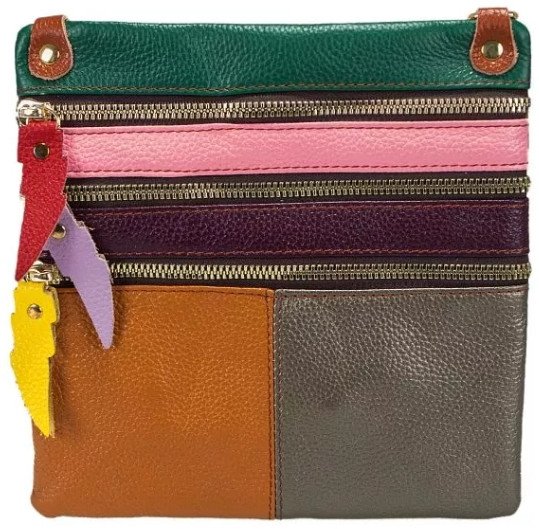 Женская сумка Poshete 886-9902-DCL (Dark Color)