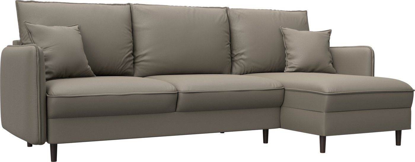 

Угловой диван Лига диванов Лига-064 НПБ универсальный 129931 (экокожа Grifon 04 бежевый)