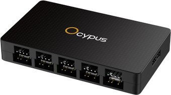 Контроллер скорости и подсветки вентиляторов Ocypus Delta EH10 (черный)